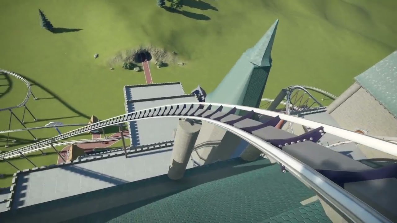 Planet Coaster | Zaxar | On Ride (Front Seat POV)