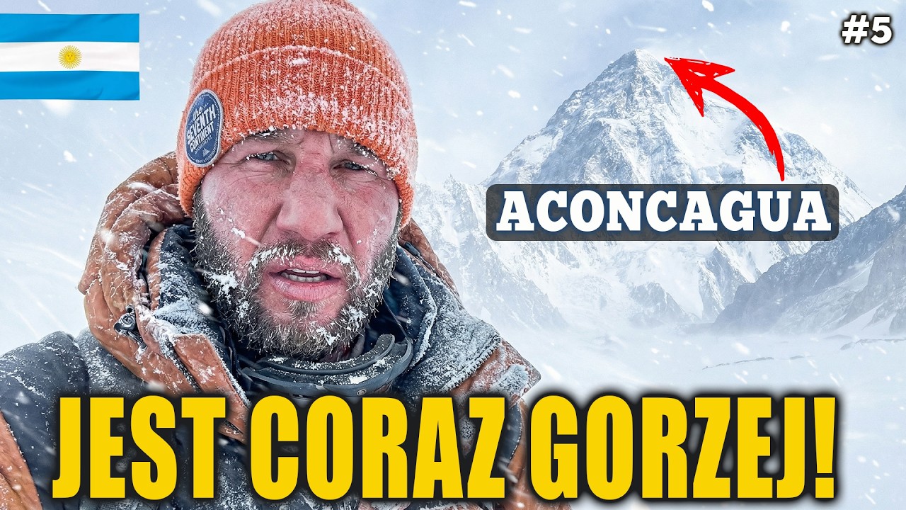 ACONCAGUA - Załamanie Pogody. Cały Czas Pada Śnieg… Nie jest dobrze