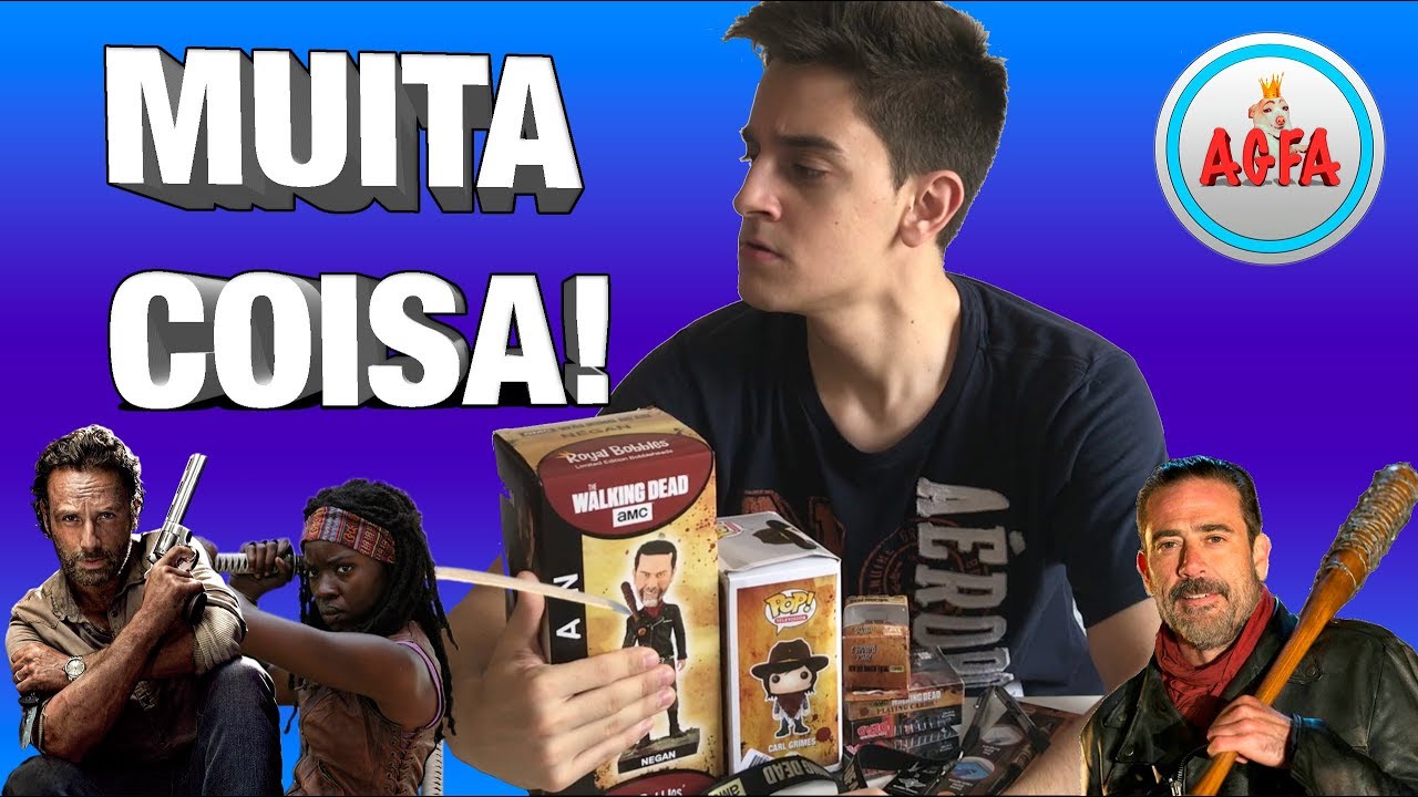 VOU SORTEAR PRODUTOS DO THE WALKING DEAD + UNBOXING! like a prayer