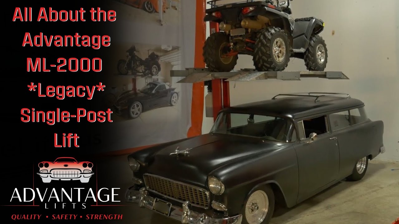 All About the Advantage ML-2000 *Legacy* Single-Post Lift - YouTube