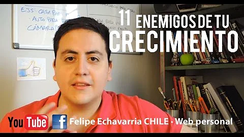 Los 11 enemigos de tu crecimiento personal y profesional - Felipe Echavarra