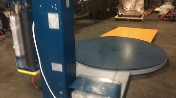 Robopac Pallet Stretch Wrapper Wrapping Machine Low Profile AS IS
