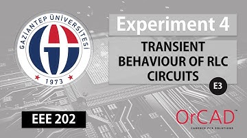 GAÜN EEE202 - Experiment 4 part 3 and how to do it on PSpice