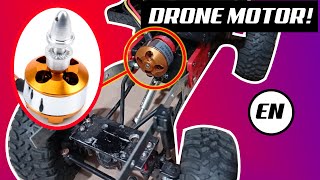 WPL / MN RC USING DRONE MOTOR!!! (Brushless upgrade)