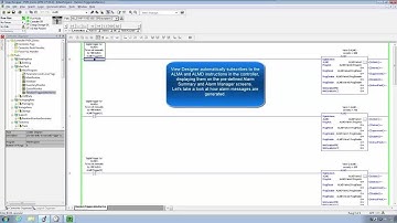 Studio 5000 View Designer and PanelView 5000:  Introduction to Alarming
