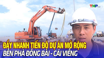 10 phút vàng (20/06/2025) | Đẩy nhanh tiến độ dự án mở rộng bến phà Đồng Bài - Cái Viềng
