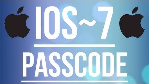 Forgot Passcode iOS 9 (iPhone, Ipad, Ipod Touch)