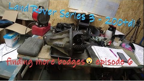 Series3 88 200tdi episode 6 - back axle mainly - profanity warnings