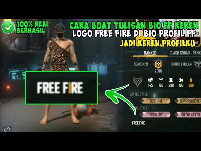 Ini Kode untuk Pasang Logo Free Fire di Bio dan Cara Menggunakannya, Biar  Makin Keren!