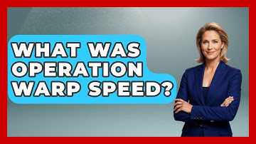 What Was Operation Warp Speed? - International Policy Zone
