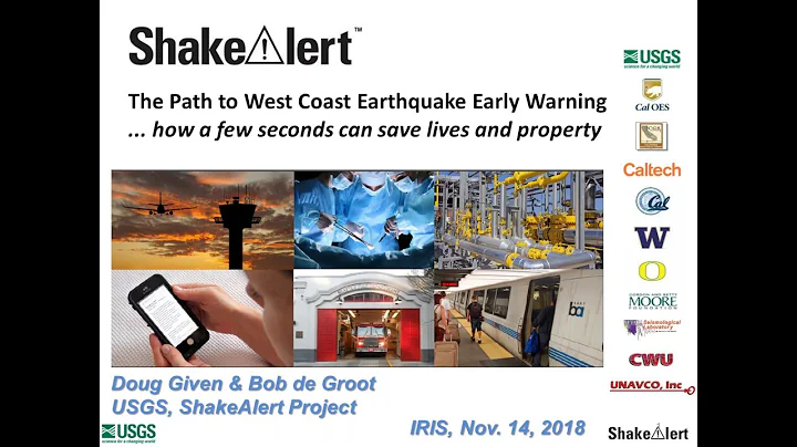 ShakeAlert—Path to West Coast Earthquake Early Warning