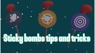 How to use sticky bombs/tips and tricks | yeeps hide and seek
