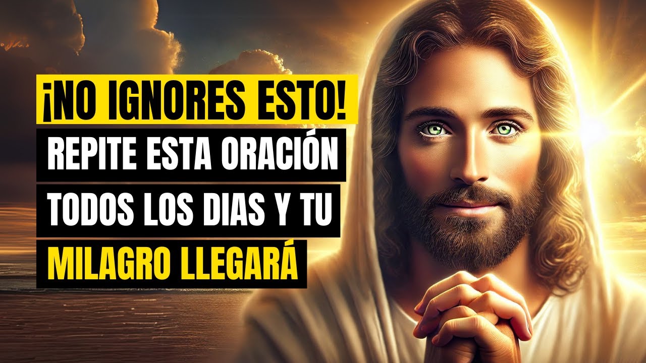 Oración Milagrosa para Pedir un Milagro Urgente - YouTube