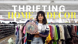THRIFTING HOME DECOR | artdeco + grand millennial thrift finds for my NYC apartment