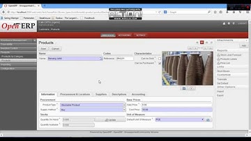 Tutorial OPEN ERP modul warehouse management