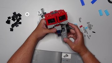 LEGO TRANSFORMERS OPTIMUS PRIME 10302 Time Lapse Speed Build