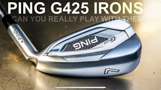PING G425 IRONS CAN YOU PLAY THESE IRONS ON THE GOLF COURSE