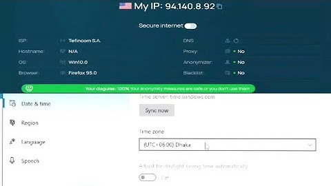 How to Connect VPN  & Properly  IP Time Zone setup// IP TIME ZONE // VPN / IP / TIME ZONE 100%