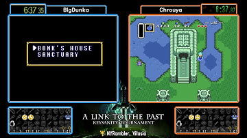 BigDunka vs Chrouya. ALTTPR Keysanity Tournament 2018