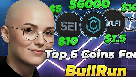 Top 6 Coins for Bull Run 2025 |  Crypto Best Coins + DCA Strategy
