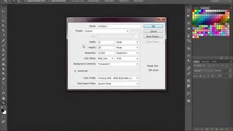 +How to make a scanline pattern (Photoshop)