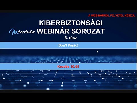 Javasolt időpont az audit szerződéskötésre: Don't Panic! videó előnézet