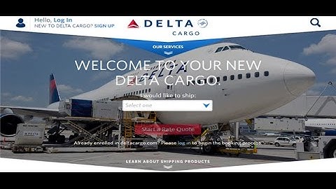 Delta Cargo Tracking,Delta Air Cargo Tracking Status