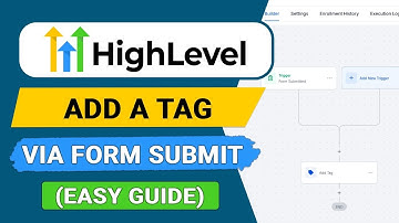 Hoe u een tag toevoegt via formulierinzending in GoHighLevel - Eenvoudige handleiding