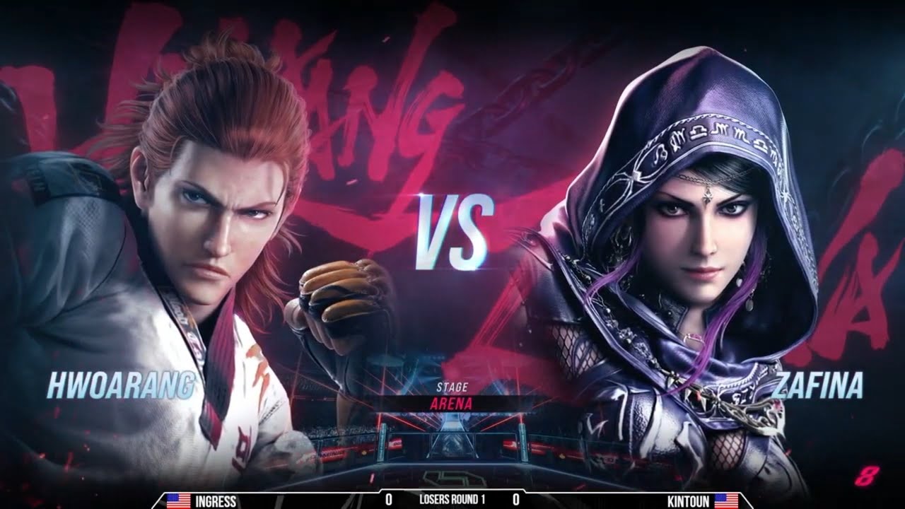 Ingress [Hwoarang] vs KintoUn [Zafina] | Tournament of Thrones 44 | 4/20/2024