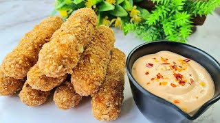 Chicken Cheese Fingers Recipe in hindi (with Special Dip) | Ramadan Recipes | Cooking with Benazir