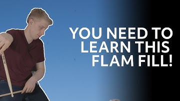FLAM DRUM FILL - Free Drum Lesson with Dave Major