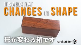 VARY-BOX Zig Zag - Karakuri box