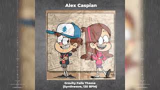 Alex Caspian - Gravity Falls Theme (Synthwave, 135 BPM)