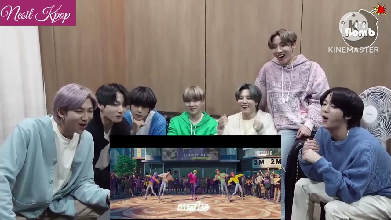 BTS Reaction To SAJA BOYS " Soda Pop" ( From Kpop Demon Hunters) FMV BTS Reaction To SAJA BOYS " Soda Pop" ( From Kpop Demon Hunters) FMV