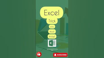 excel trick for data analyst #exceltutorial #exceltricks #viralshort #excelinterview #viralshorts
