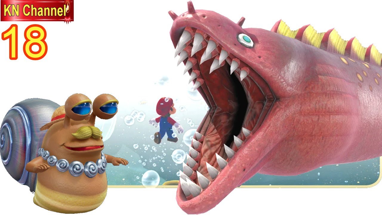 MARIO PHIÊU LƯU TÌM KIẾM CÔNG CHÚA ĐÀO Tập 18 | Super Mario Odyssey