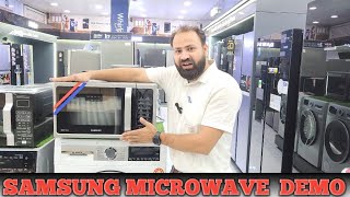 Samsung Microwave oven Full Demo Samsung 28L Microwave Model MC28A5025VS