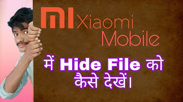How to view hide file in redmi mobile redim note3 redmi 3s prime miui8 unhide photos in redmi note 4