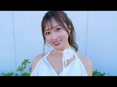 白肌の“なにわのホワイトダイヤモンド”白浜さちは健康アドバイザーの資格も持つ、ラウンドガールに就任