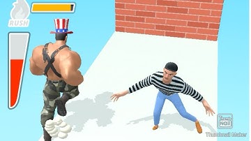 MUSCLE RUSH GAMEPLAY All Levels iOS Android Games Level 20-21 | Android Gameplay A72XAI