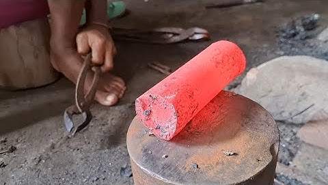 How To Make Axe Making Process from Old Iron// Axe Making #blacksmith #youtube #viralvideo 