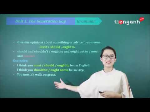 Video Tiếng anh lớp 11 - Unit 1: The Generation Gap - Grammar - youtube