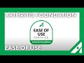 Arthritis foundation ease of use