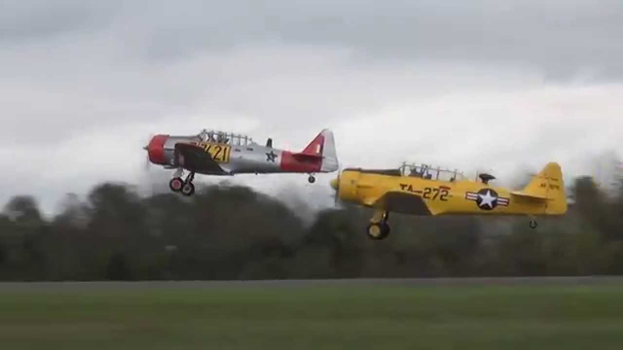 North American T 6's Culpeper Air Fest 2014 YouTube