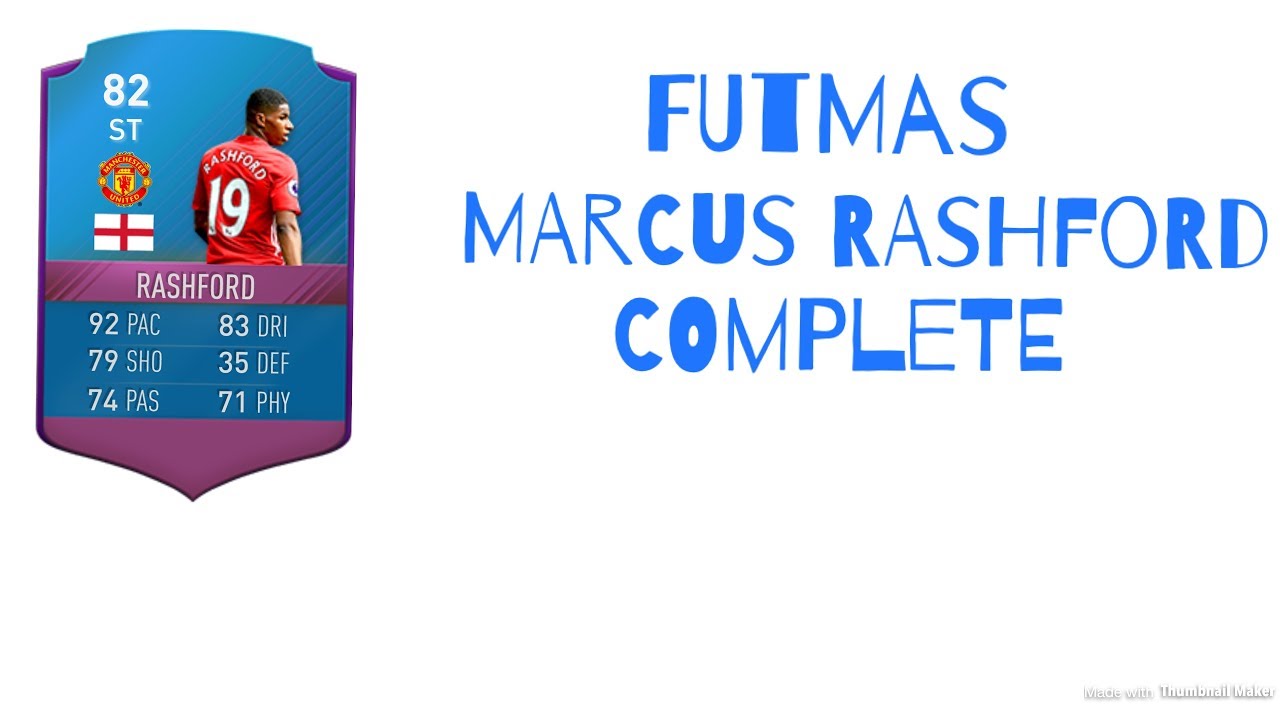 FIFA 17 Futmas Marcus Rashford Complete (Cheapest Way)
