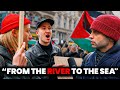 Asking palestine protestors what from the river to the sea means