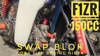 F1ZR Blok Ninja Rangka Motor Tua! Yamaha V80 Banyak Ulah! || Aji VAS