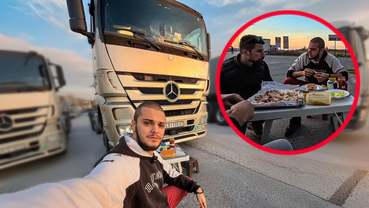 OVAKO KAMIONDŽIJE ČEKAJU NA GRANICI ?! *3 dana*