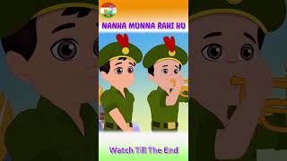 Nanha Munna Rahi Hoon | Desh Bhakti Song | Hindi Songs #shorts