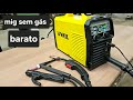 TESTAMOS UMA DAS MAIS BARATAS MIG SEM GÁS DA INTERNET a WK 160A da PROEURO
